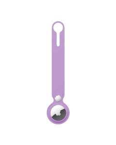 Брелок Apple AirTag Silicone Key Loop Purple