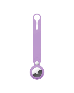 Брелок Apple AirTag Silicone Key Loop Purple