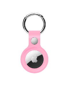 Брелок Apple AirTag Silicone Key Ring Pink