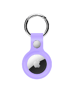 Брелок Apple AirTag Silicone Key Ring Purple