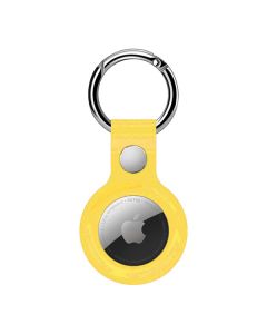 Брелок Apple AirTag Silicone Key Ring Yellow