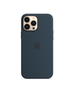 Чохол Apple Silicon Case with MagSafe для Apple iPhone 13 Pro Abyss Blue