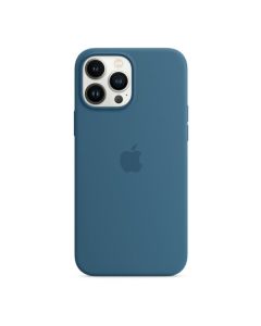 Чохол Apple Silicon Case with MagSafe для Apple iPhone 13 Pro Max Blue Jay