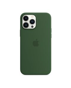 Чохол Apple Silicon Case with MagSafe для Apple iPhone 13 Pro Max Clover