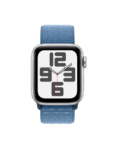 Смарт-годинник Apple Watch Series SE 2 40mm Silver/Winter Blue Sport Loop (MRE33) українська версія