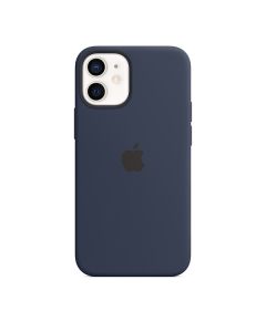 Чохол Apple iPhone 12 Mini Silicone Case with MagSafe Deep Navy (MHKU3)