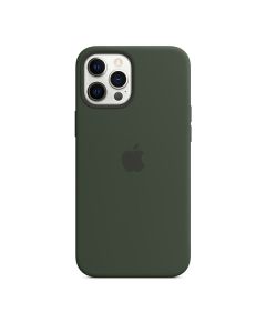 Чохол Apple iPhone 12 Pro Max Silicone Case with MagSafe Cypress Green (MHLC3ZE/A)