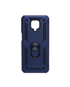Чохол Armor Antishock Case для Xiaomi Redmi Note 9s/Note 9 Pro/Note 9 Pro Max with Ring Dark Blue