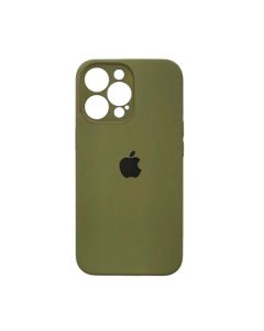 Чохол Soft Touch для Apple iPhone 13 Pro Max Army Green with Camera Lens Protection Square