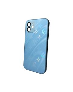 Чохол для смартфона AG Glass Gradient LV Frame for Apple iPhone 13 Sierra Blue