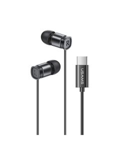 Навушники Usams EP-46 Mini Type-C In-Ear Earphone1.2m Black