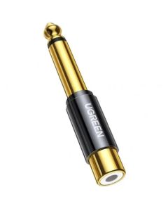 Перехідник UGREEN AV169 6.35mm Male to RCA Female Adapter(UGR-80731)