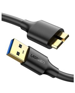 Кабель UGREEN US130 USB 3.0 A Male to Micro USB 3.0 Male Cable 2m (Black)(UGR-10843)