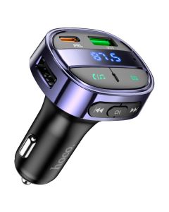 АЗП з FM-модулятором HOCO E70 PD30W+QC3.0 car BT FM transmitter Magic Night