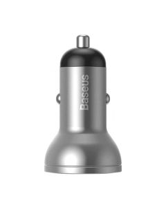 АЗУ Baseus Digital Display Dual SCP U+U 45W Grey