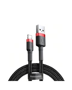 Кабель Baseus Cafule Cable USB Lightning 1.5A 2m Red/Black