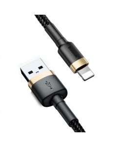Кабель Baseus Cafule Cable USB Lightning 1.5A 2m Gold/Black
