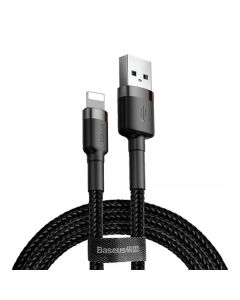 Кабель Baseus Cafule Cable USB Lightning 1.5A 2m Grey/Black (CALKLF-CG1)