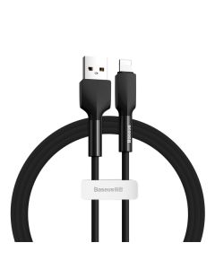 Кабель Baseus Silica Gel Cable USB Lightning 1m Black (CALGJ-01)