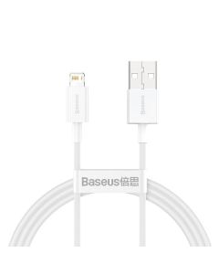Кабель Baseus Superior Series Fast Charging Lightning 2.4A 1m White (CALYS-A02)
