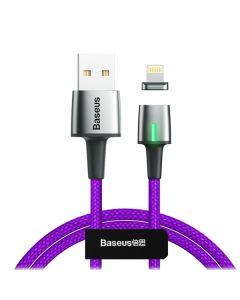 Кабель Baseus Zinc Magnetic Cable USB Lightning 1.5A 2m Purple