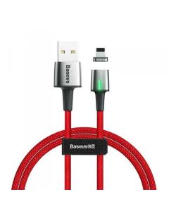 Кабель Baseus Zinc Magnetic Cable USB Lightning 2.4A 1m Red
