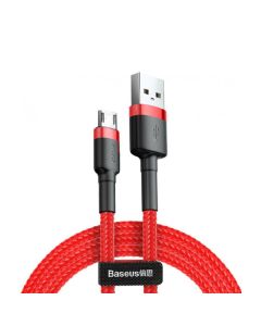 Кабель Baseus Cafule Cable USB Micro USB 2.4A 1m Red (CAMKLF-B09)
