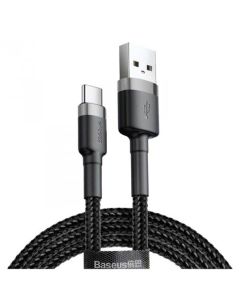 Кабель Baseus Cafule Cable USB Type-C 2A 3m Black