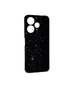 Чехол Silicon Shiny Case Xiaomi 13/Poco M6 Glitter Black