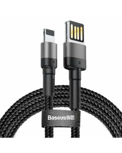 Кабель Baseus Cafule Cable（Special Edition）USB For iP 1m Grey+Black