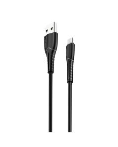 Кабель Usams US-SJ365 U35 Micro Charging Cable 1M Black