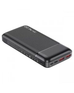 Зовнішній акумулятор REMAX Lango II Series QC 22.5W + PD 18W Multi-compatible Fast Charging  Power Bank 20000mAh RPP-192 Black