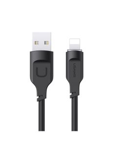 Кабель Usams US-SJ565 Lightning 2.4A Charging &amp; Data Cable Lithe Series 1.2m Black