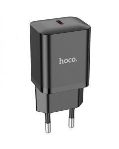 Мережевий зарядний пристрій HOCO N27 Innovative single port PD20W charger Black