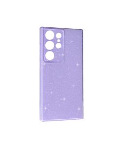 Чехол Silicon Shiny Case Samsung S24 Ultra/S928 Glitter Lavender