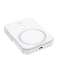 Зовнішній акумулятор XO PR242 with MagSafe + PD20W 5000mAh White