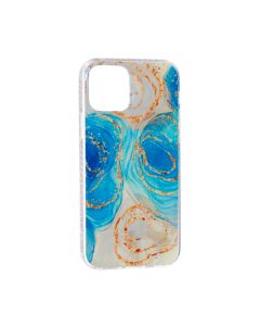 Чохол накладка Chameleon Marble Case для iPhone 13/14 Blue