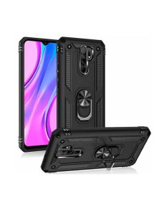 Чохол Armor Case для Xiaomi Redmi 9 with Ring Black