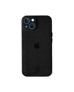 Чохол Alcantara для Apple iPhone 13/14 with Camera Lens Black