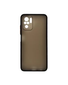 Чехол накладка Goospery Case для Xiaomi Redmi Note 10/Note 10s Black/Red