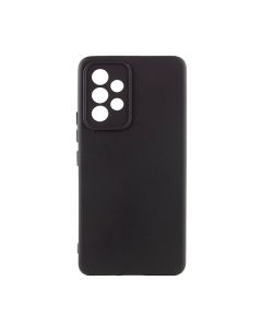 Чехол Original Soft Touch Case for Samsung A52/A525/A52S 5G/A528B Black with Camera Lens