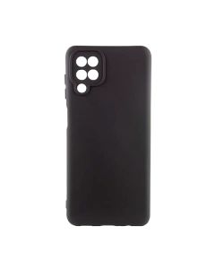 Чохол Original Soft Touch Case for Samsung A12-2021/A125/M12-2021 Black with Camera Lens
