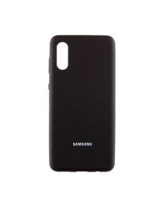 Чехол Original Soft Touch Case for Samsung A02-2021/A022 Black