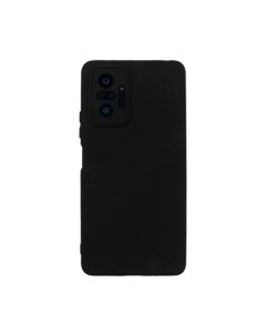 Чохол Original Soft Touch Case for Xiaomi Redmi Note 10 Pro/Note 10 Pro Max Black with Camera Lens