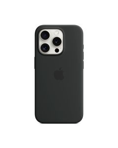 Чохол Apple iPhone 15 Pro Silicone Case with MagSafe Black (MT1A3)