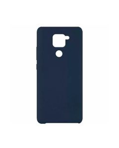 Чехол Original Soft Touch Case for Xiaomi Redmi Note 9/Redmi 10x Dark Blue