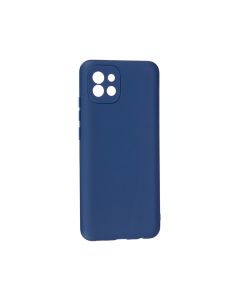 Чохол Original Soft Touch Case for Samsung A03-2022/A035  Dark Blue with Camera Lens