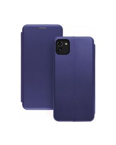 Чехол книжка Kira Slim Shell для Samsung A03/A035 Dark Blue