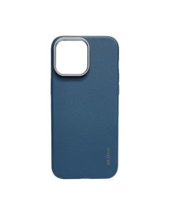 Чохол Blueo Leather Case for iPhone 14 Pro with MagSafe Dark Blue