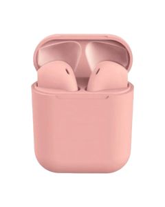 Bluetooth Навушники Air in Pods i12-TWS + Pop Up Pink